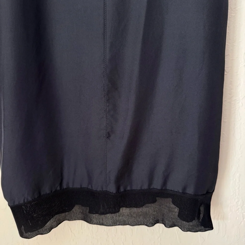 RAG & BONE Maude 100% Silk Sleeveless Black Dress V-Neck Size Small - Picture 13 of 15